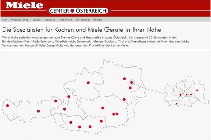 Miele Center Online Shop