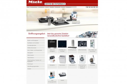 Miele Center Online Shop