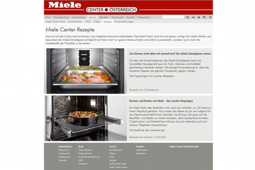 Miele Center Online Shop